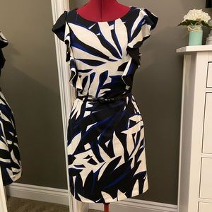 Ruffle Sheath Dress